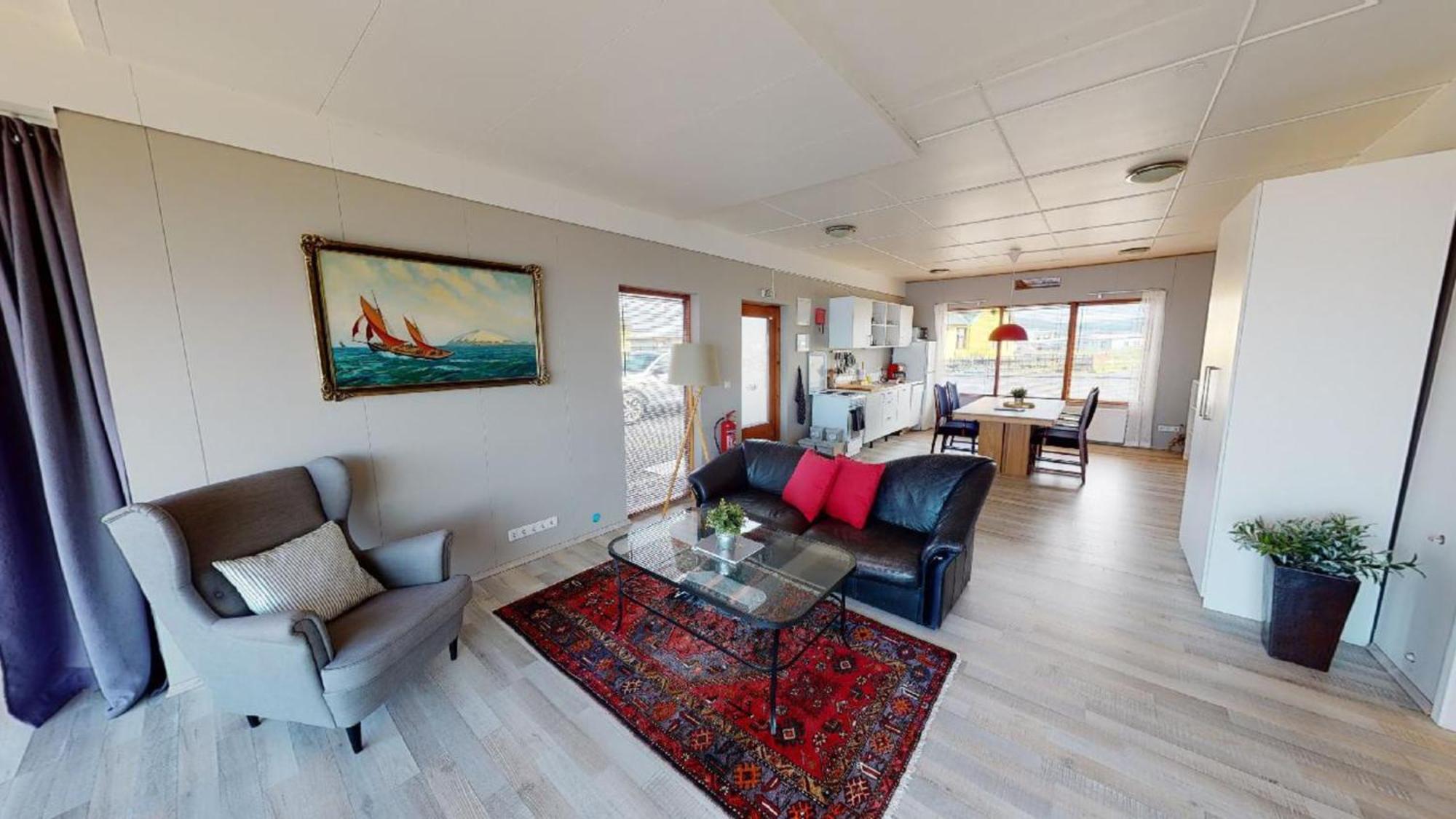 Kleifar: Ocean View Apartment Hellissandur Exterior photo